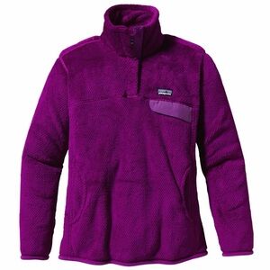 LIKE NEW Patagonia Purple Retool Snap T-Fleece Pullover Women’s Size Small
